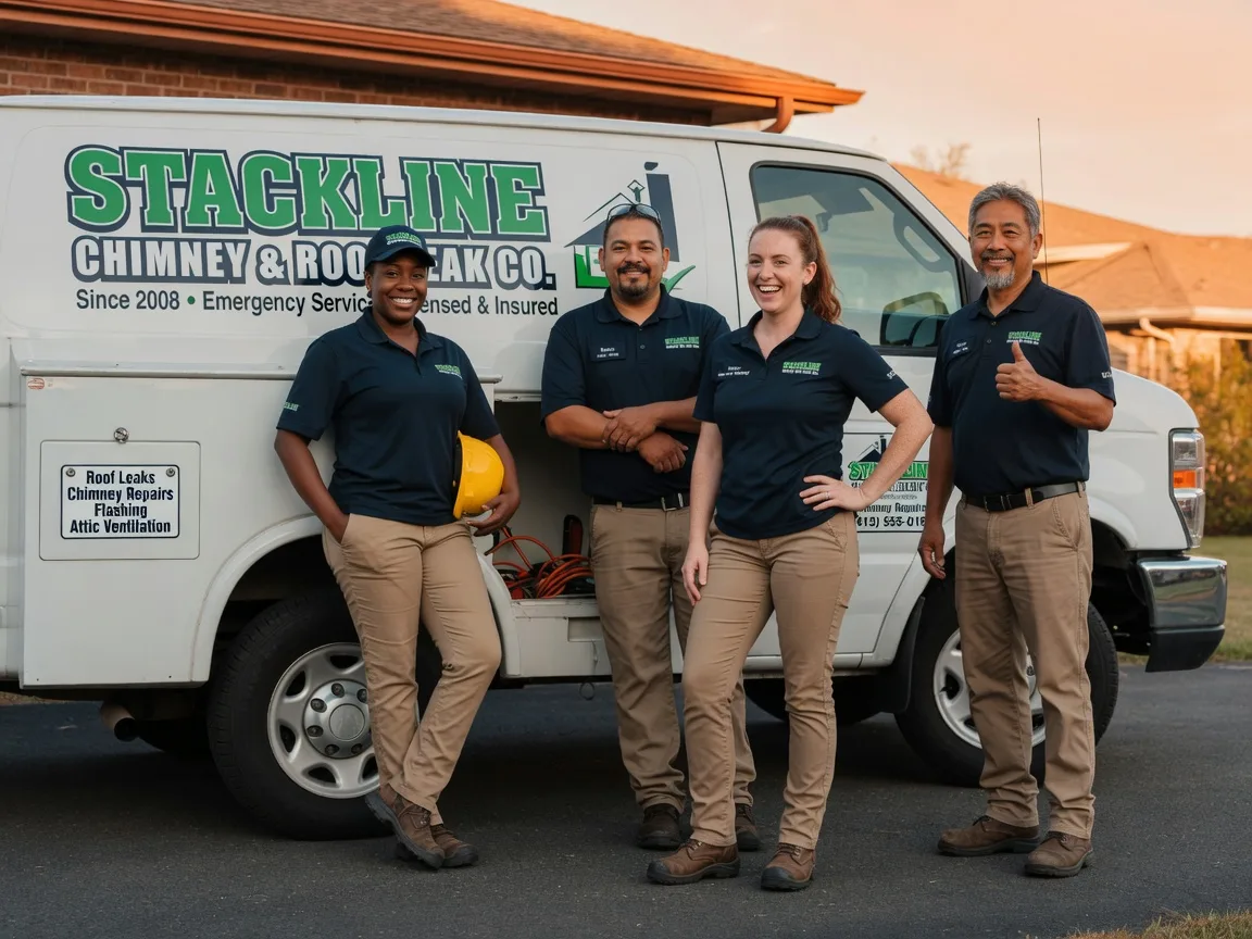 Chimney flashing repair company in Plains, KS